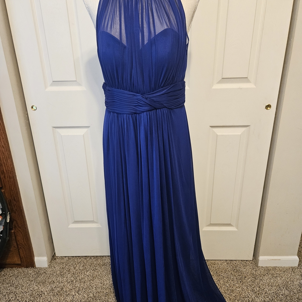 Gorgeous Jessica Howard Royal Blue Maxi Dress